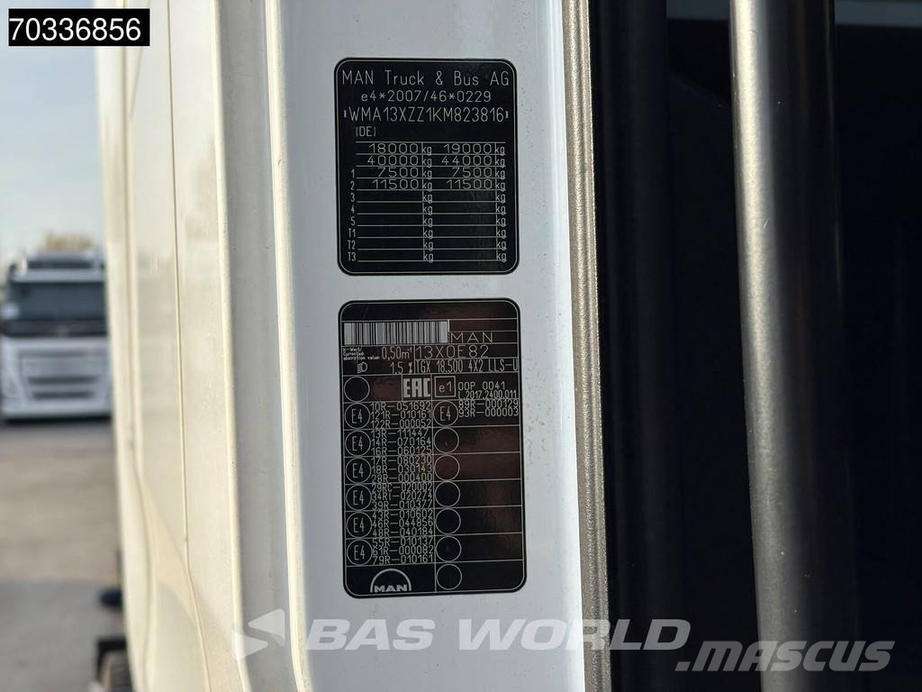 MAN TGX 18.500 TGX 4X2 XXL Mega Hebesattel Retarder 2x Tegljači