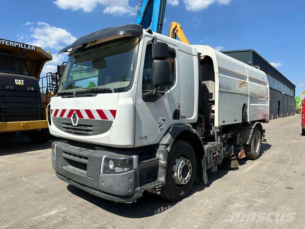 Renault Premium Lander 340 DXI Zamiatarki - Zgarniarki - Odśnieżarki