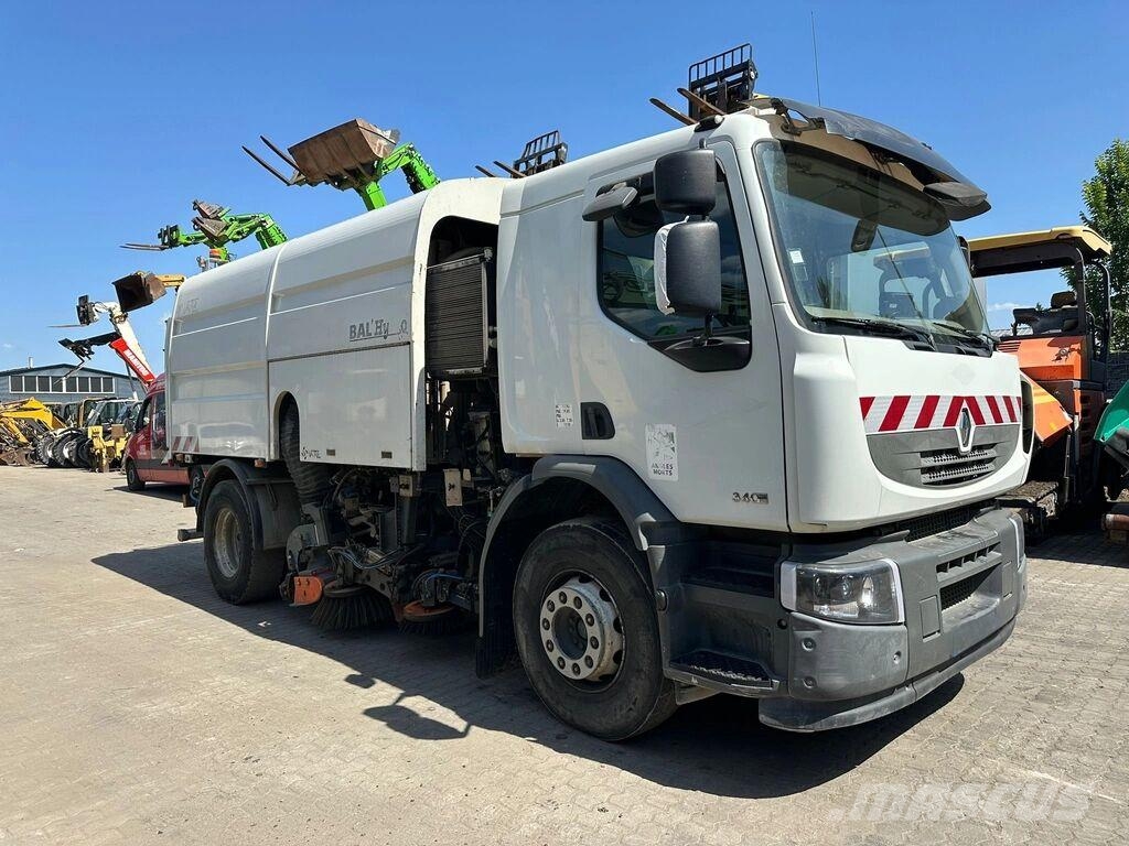 Renault Premium Lander 340 DXI Zamiatarki - Zgarniarki - Odśnieżarki