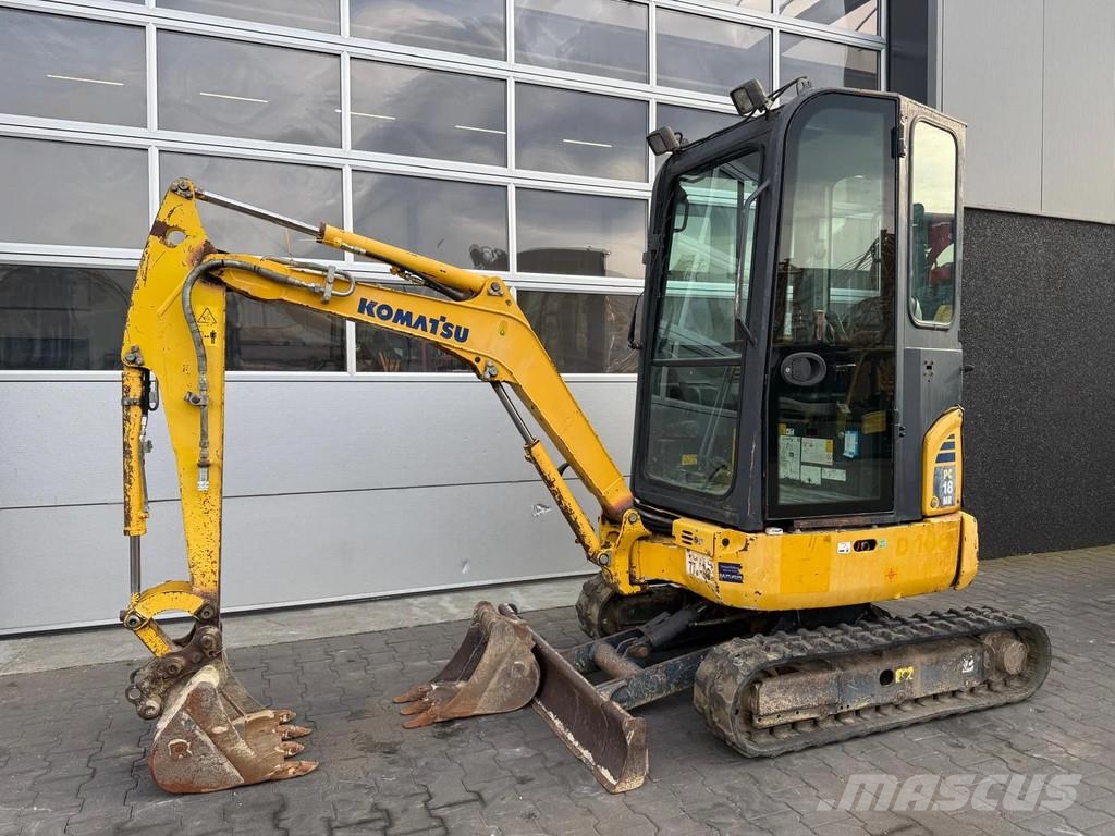 Komatsu PC18MR-3 Minigravemaskiner