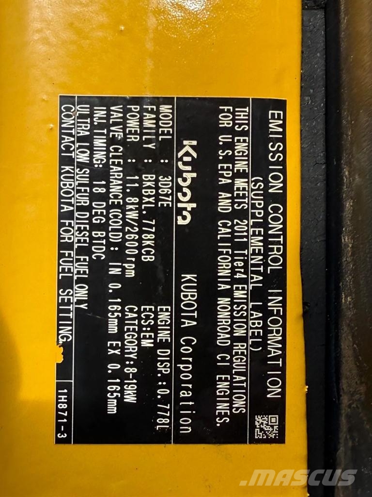 Komatsu PC18MR-3 Minigravemaskiner