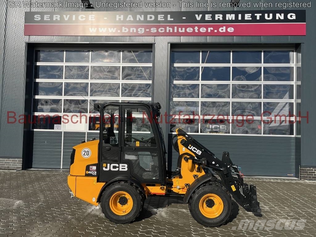 JCB 403 PLUS Kabine Demo Hjullastare