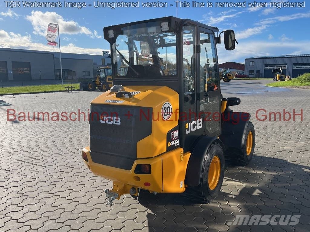 JCB 403 PLUS Kabine Demo Hjullastare