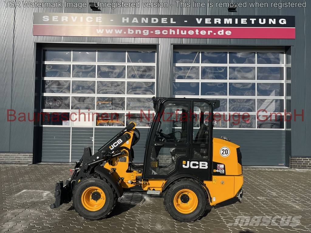 JCB 403 PLUS Kabine Demo Hjullastare