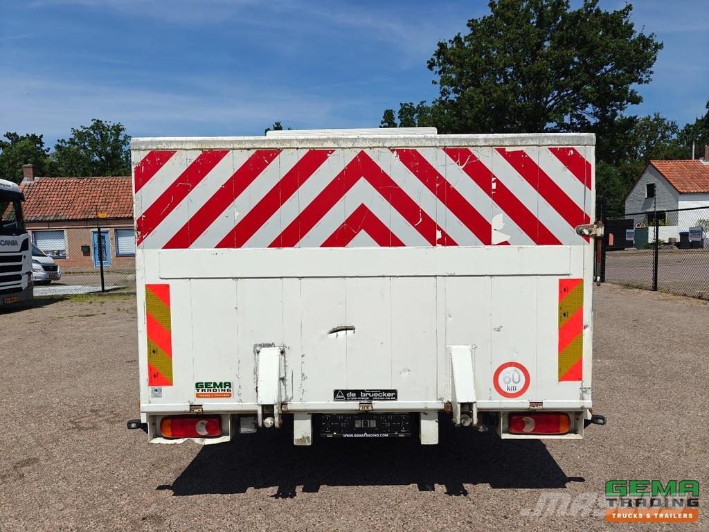 DAF LF 55.180 4x2 DayCab Euro4 - 14T - Hydraulic Loadi شاحنات مسطحة/مفصلية الجوانب