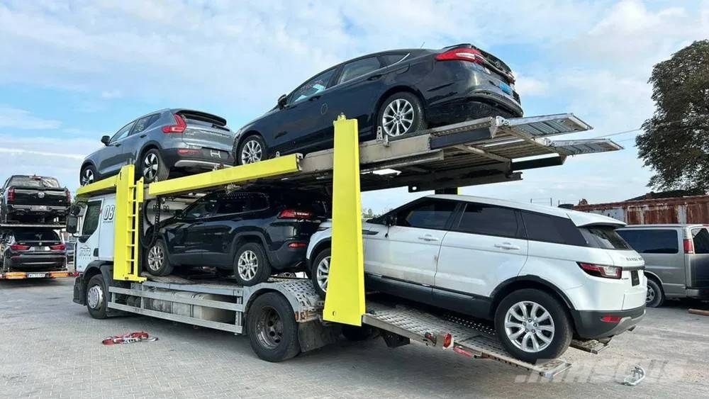 Renault lohr autotransporter autolaweta Autovežiai