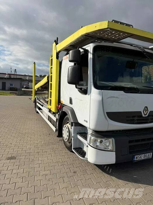 Renault lohr autotransporter autolaweta Autovežiai