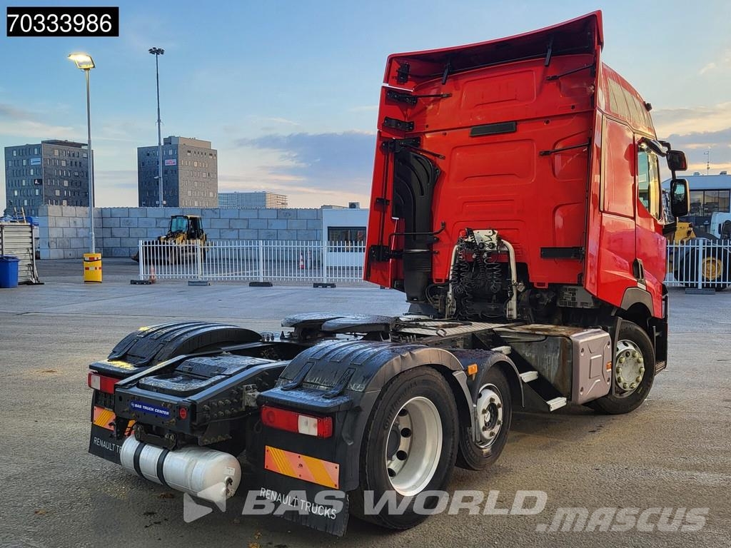 Renault T 460 6X2 SleeperCab Liftachse Standklima ACC PTO وحدات الجر