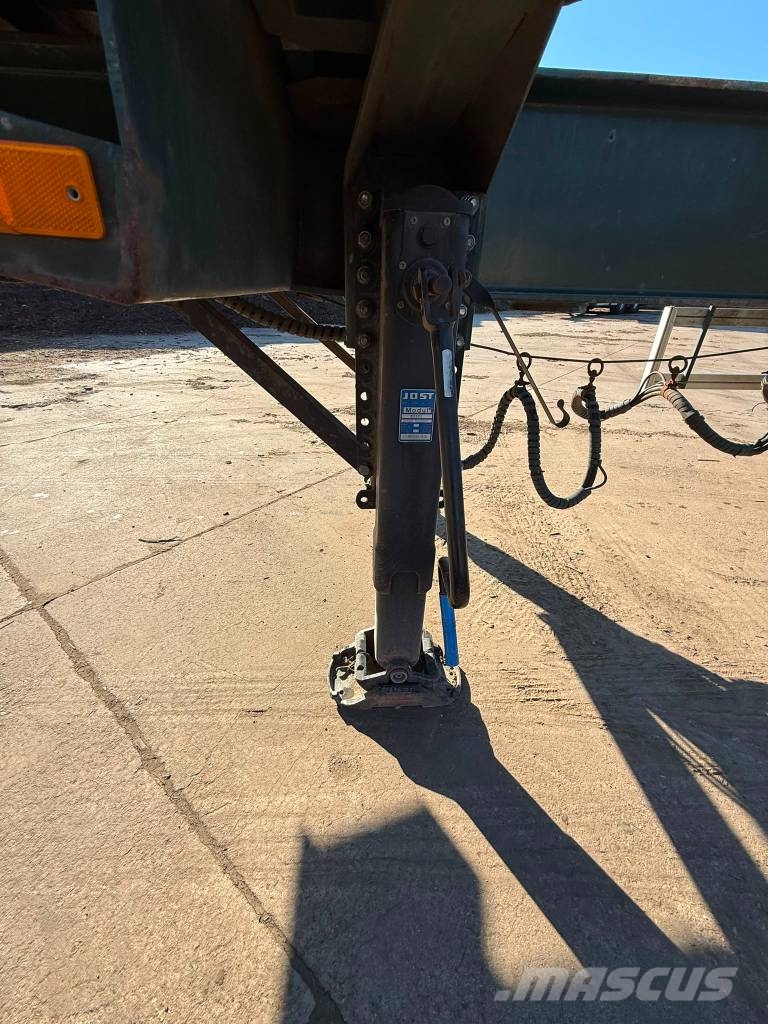  DEOM SCHMIT UITSCHUIFBARE HOUTOPLEGGER sr 342 E Semirremolque de transporte de madera