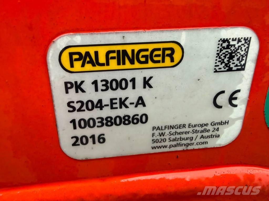 Palfinger PK 13001 K 2016 A 4 FF ÖLK R2X رافعات تحميل