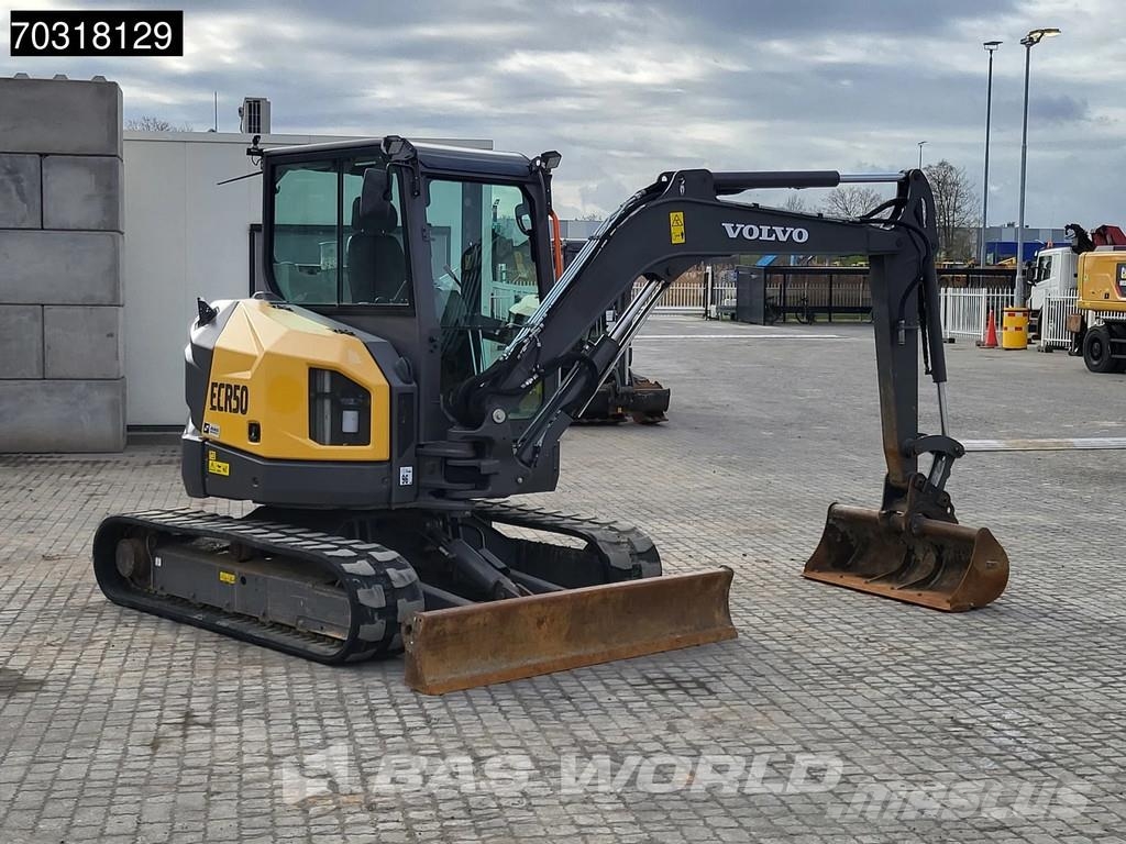 Volvo ECR50 F A/C - 3 Buckets Mini excavatoare < 7t