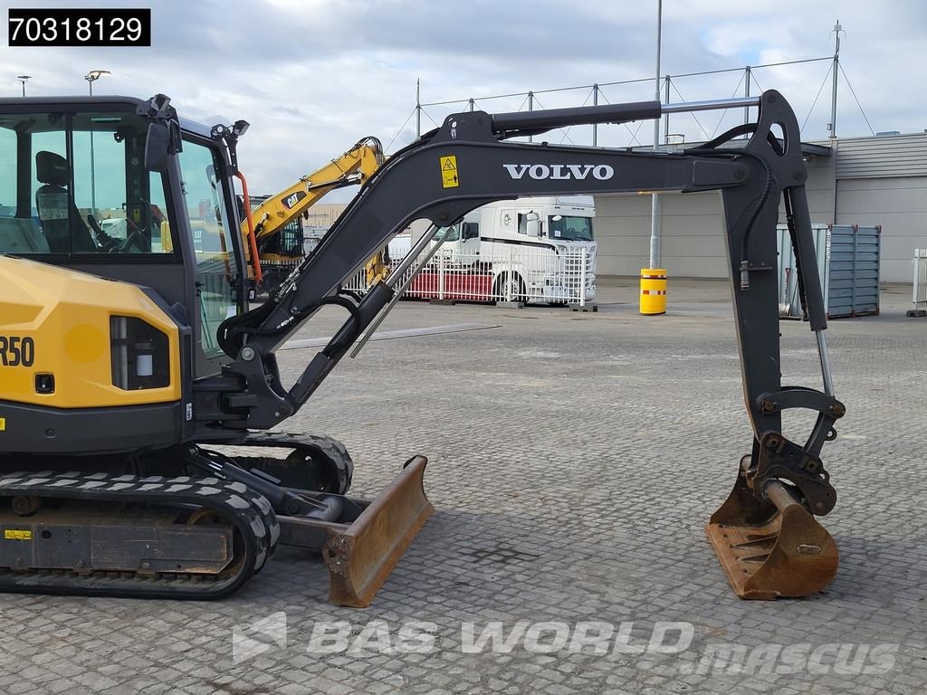 Volvo ECR50 F A/C - 3 Buckets Mini ekskavatörler, 7 tona dek