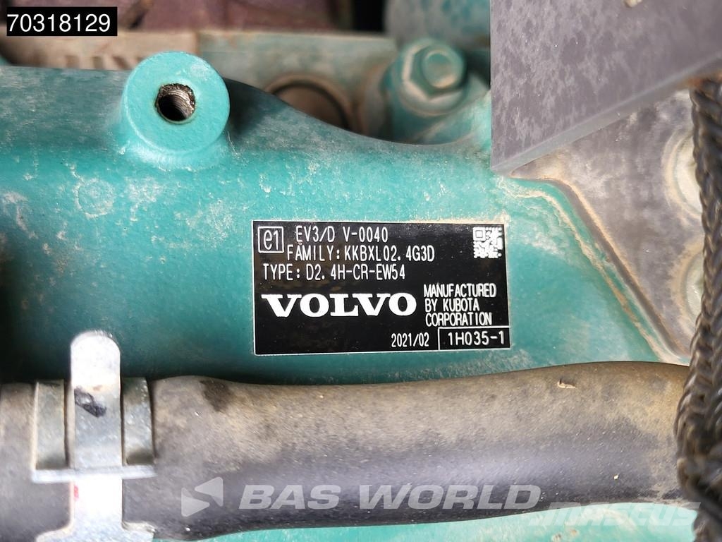Volvo ECR50 F A/C - 3 Buckets Miniescavatori