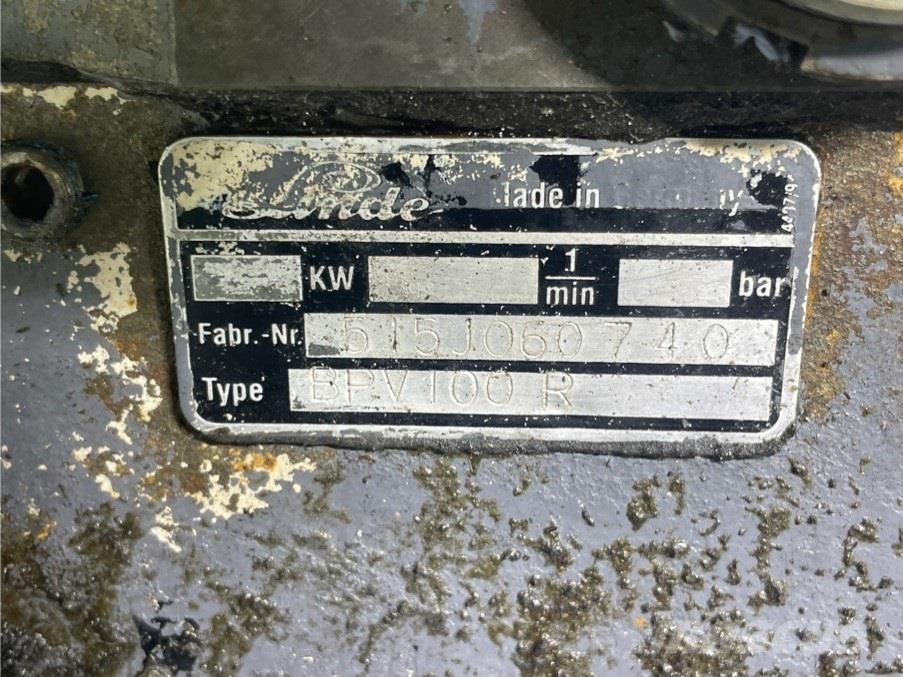 Linde BPV100 R - Drive pump/Fahrpumpe/Rijpomp 油壓