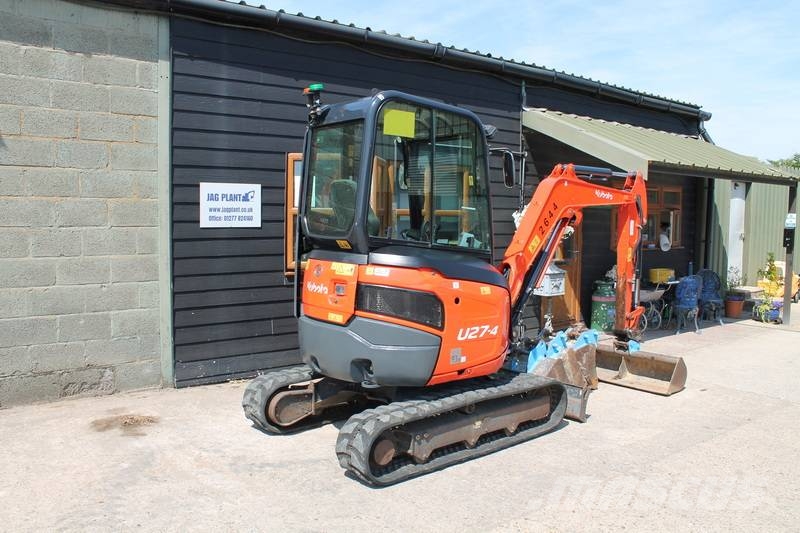 Kubota U 27-4 Minigraafmachines < 7t