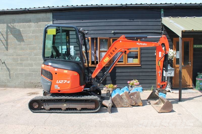 Kubota U 27-4 Minigraafmachines < 7t