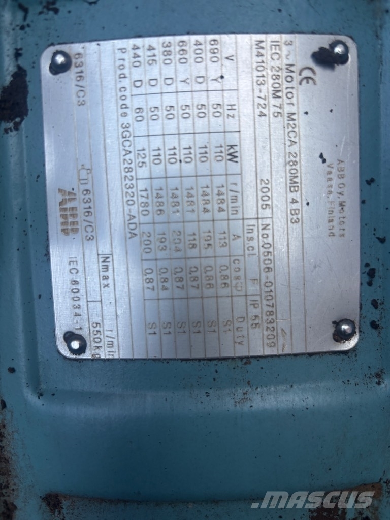 Sennebogen 830 Electric / 830A Avfalls / industri hantering