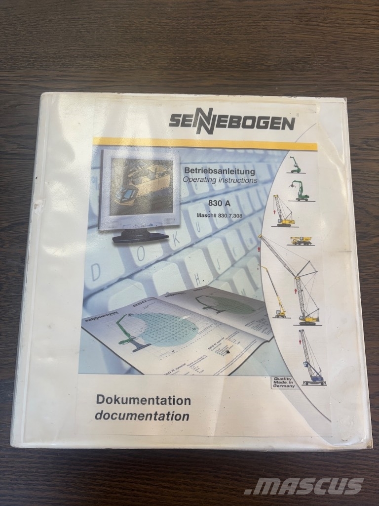 Sennebogen 830 Electric / 830A Avfalls / industri hantering