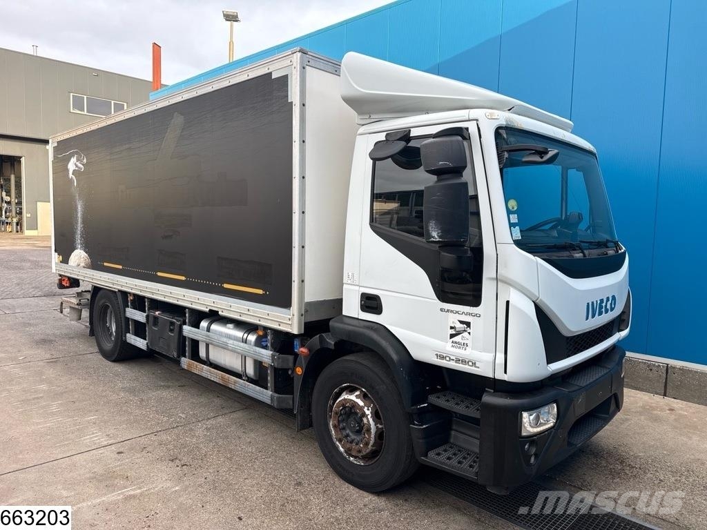 Iveco Eurocargo 190EL28 EURO 6, Dhollandia, Telma Box body trucks