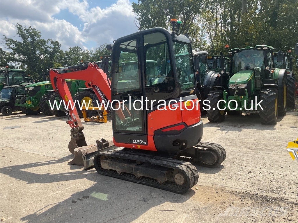 Kubota U 27-4 Minigraafmachines < 7t