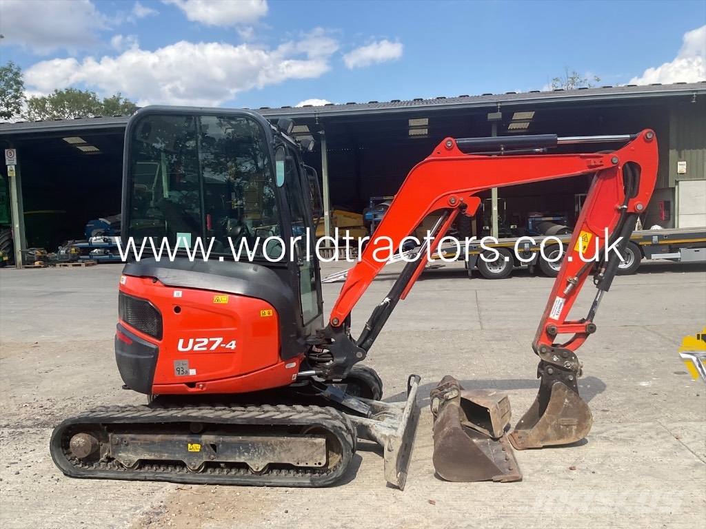 Kubota U 27-4 Minigraafmachines < 7t