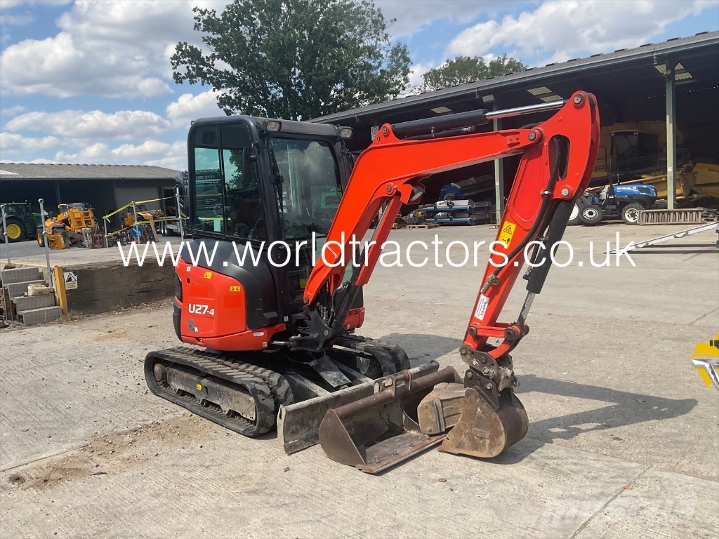 Kubota U 27-4 Minigraafmachines < 7t