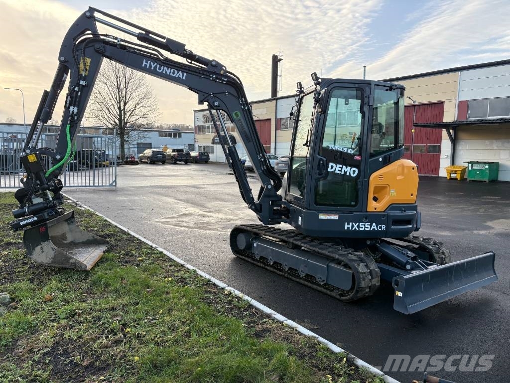 Hyundai HX 55 ACR 소형 굴삭기 7톤 미만