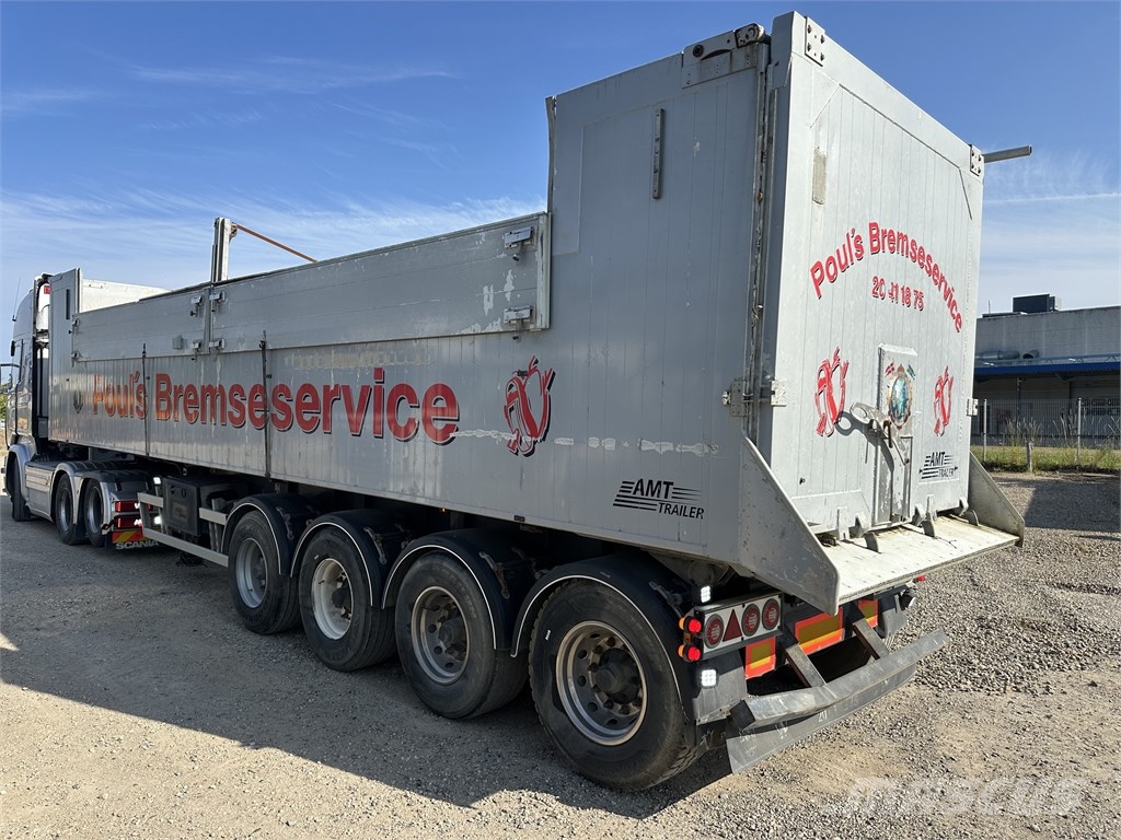 MTDK TK400 4 aks tipper / 61m3 / Nedfældbar sider نصف مقطورات قلابة