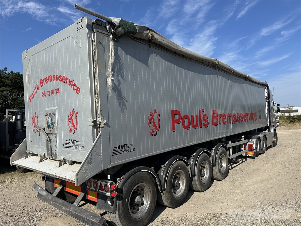 MTDK TK400 4 aks tipper / 61m3 / Nedfældbar sider نصف مقطورات قلابة