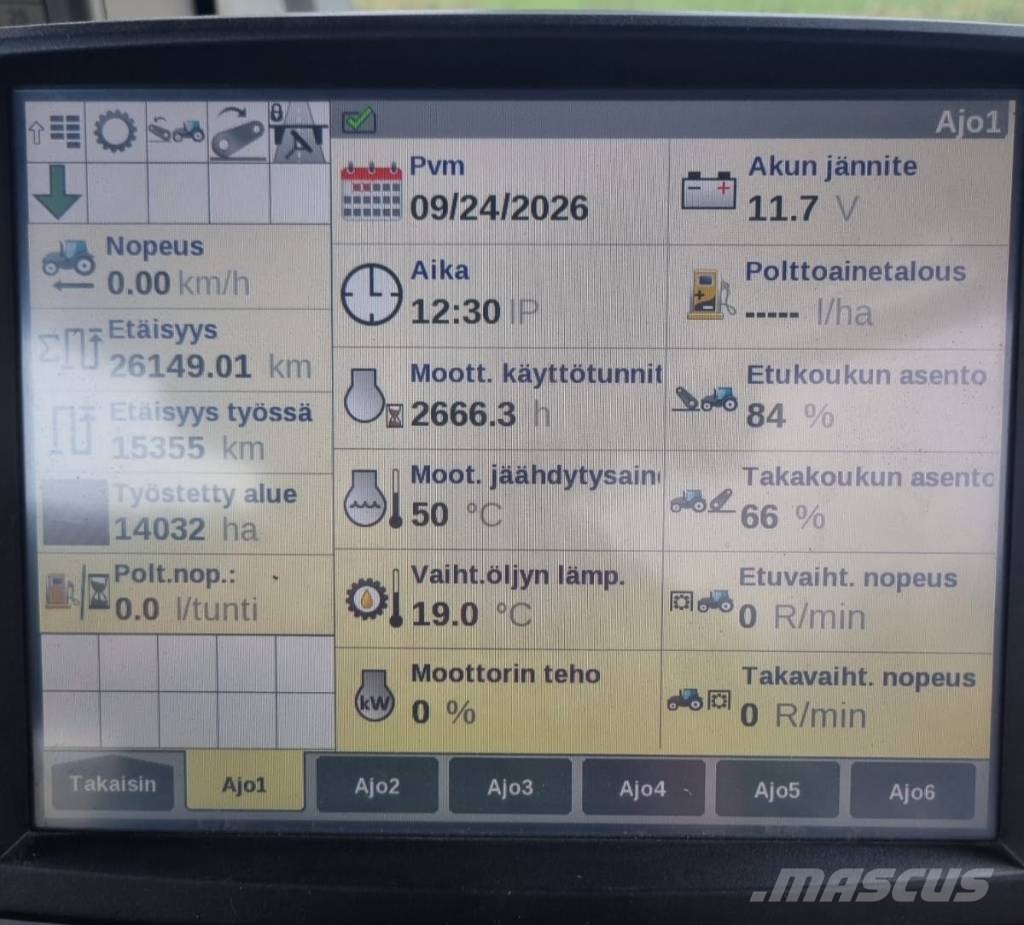 Case IH Puma 175 CVX Traktoriai