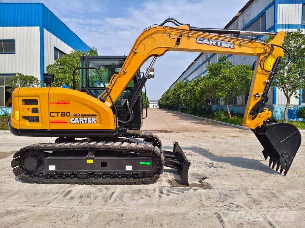 Sherpa CT80 Yanmar Motoros Gumihevederes Forgókotró ÚJ Mini excavators 7t - 12t