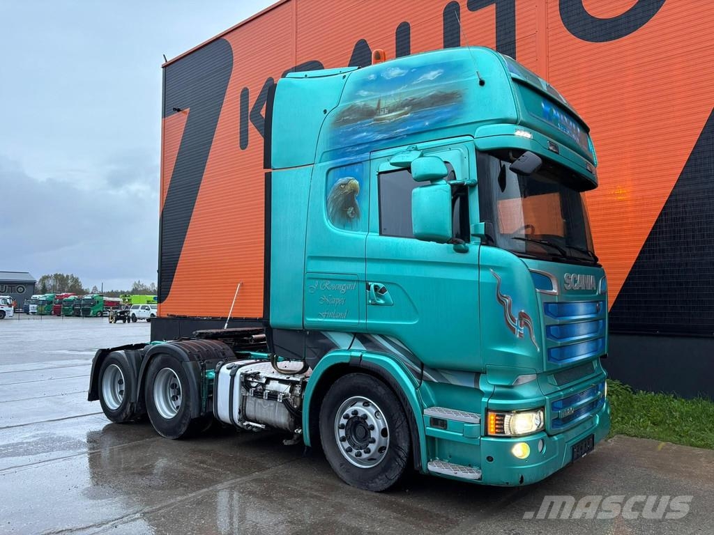 Scania R 520 6x2 RETARDER / DOUBLE BOGIE Vilcēji