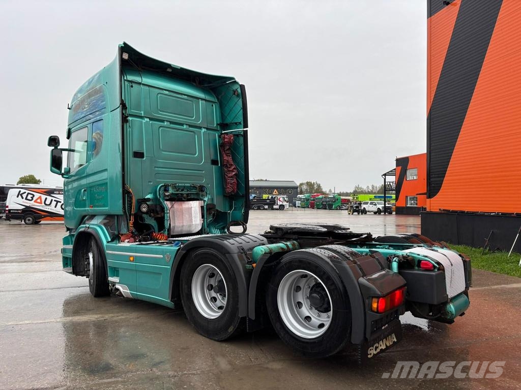 Scania R 520 6x2 RETARDER / DOUBLE BOGIE Vilcēji