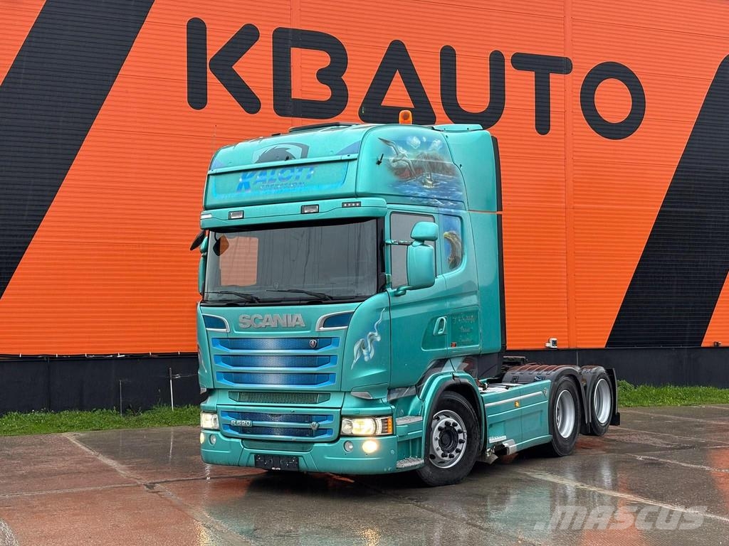 Scania R 520 6x2 RETARDER / DOUBLE BOGIE Vilcēji