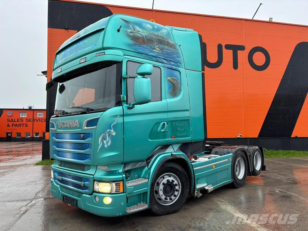Scania R 520 6x2 RETARDER / DOUBLE BOGIE Vilcēji