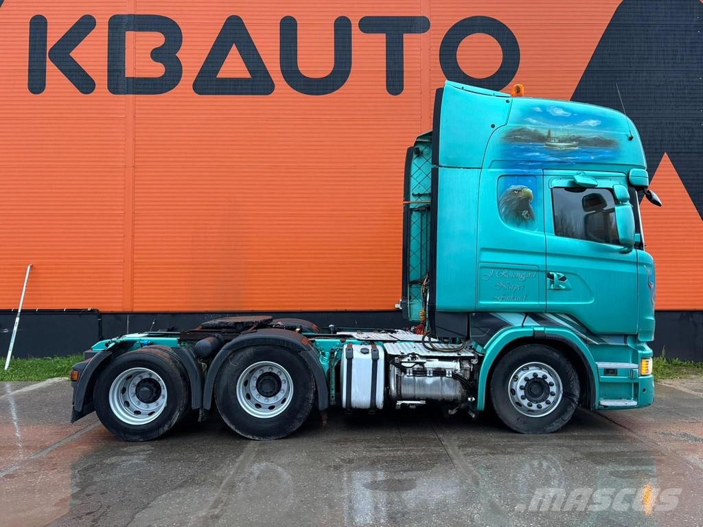 Scania R 520 6x2 RETARDER / DOUBLE BOGIE Vilcēji
