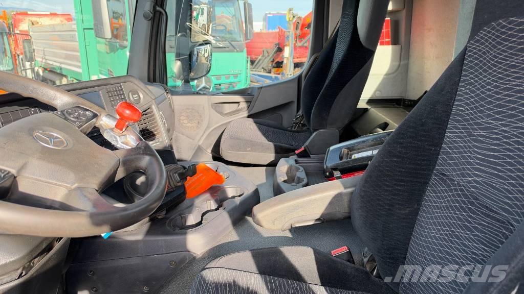 Mercedes-Benz AROCS 1830 4X2 meiller tipper - crane PK12002 Kiper tovornjaki