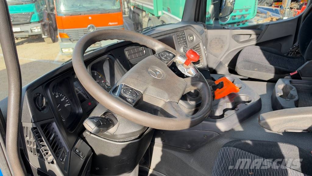 Mercedes-Benz AROCS 1830 4X2 meiller tipper - crane PK12002 Kiper tovornjaki