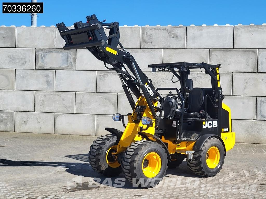 JCB 403 SP FACTORY WARRANTY – EUROSTEEL - KUBOTA لوادر بعجل
