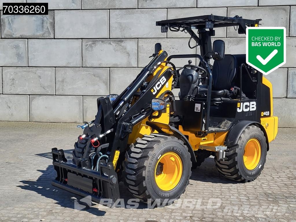 JCB 403 SP FACTORY WARRANTY – EUROSTEEL - KUBOTA لوادر بعجل