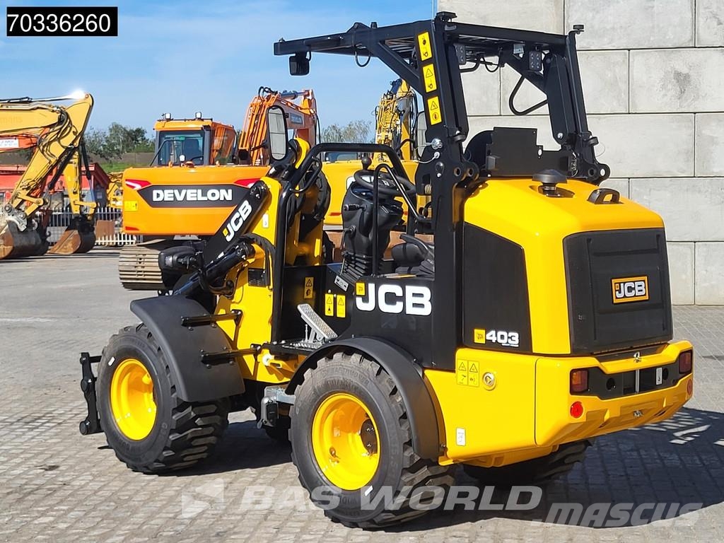 JCB 403 SP FACTORY WARRANTY – EUROSTEEL - KUBOTA لوادر بعجل