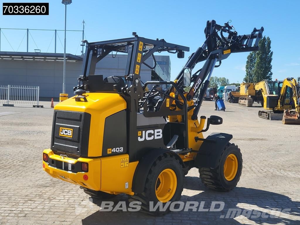 JCB 403 SP FACTORY WARRANTY – EUROSTEEL - KUBOTA لوادر بعجل