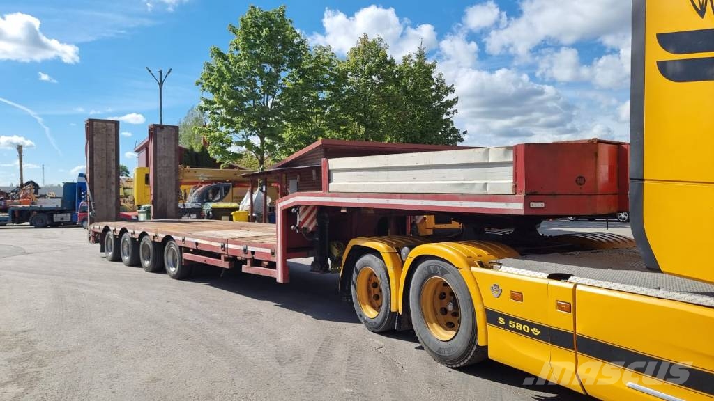 Es-ge ZS0U-25.2N 4×axle Semirremolques de carga baja