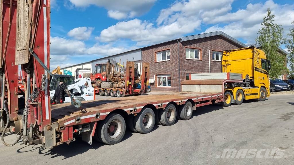 Es-ge ZS0U-25.2N 4×axle Semirremolques de carga baja