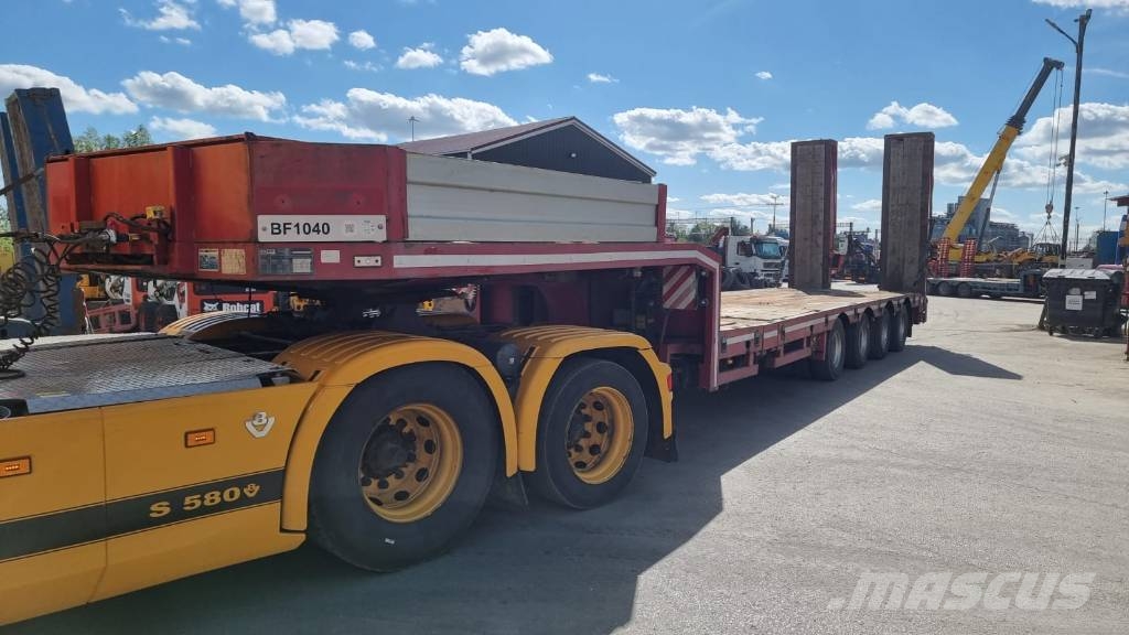 Es-ge ZS0U-25.2N 4×axle Semirremolques de carga baja