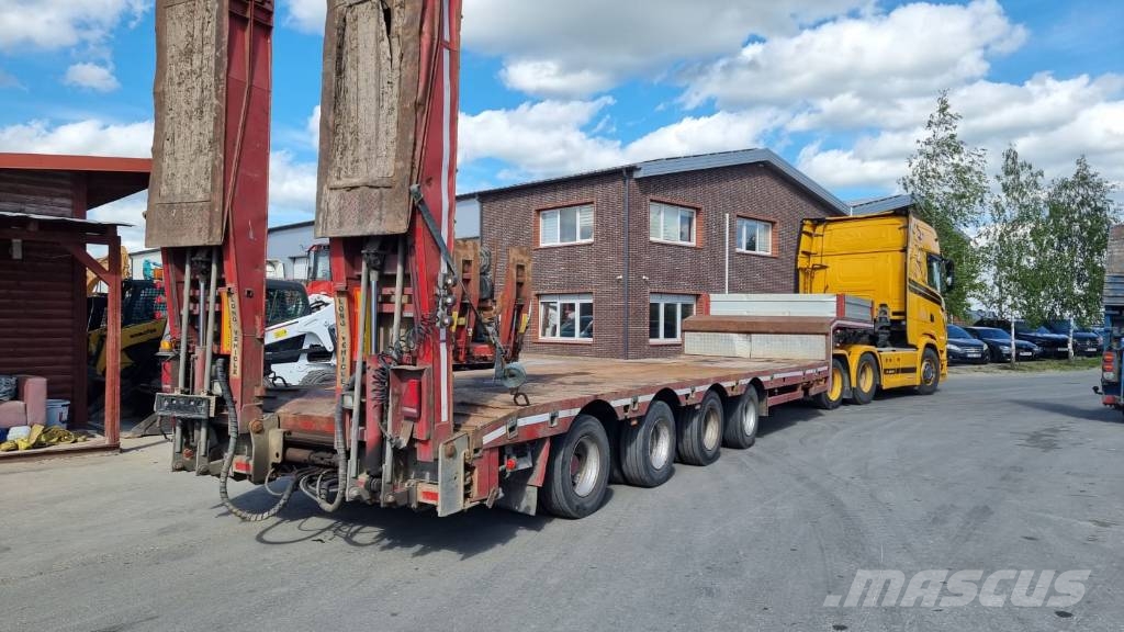 Es-ge ZS0U-25.2N 4×axle Semirremolques de carga baja