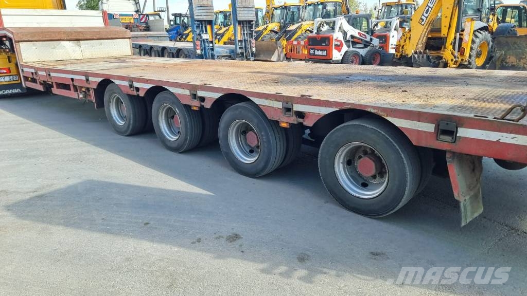Es-ge ZS0U-25.2N 4×axle Semirremolques de carga baja