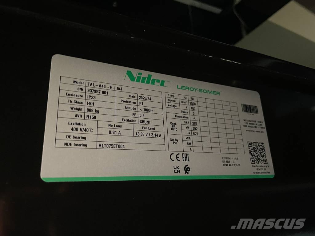 Iveco C9TE9 - 415 kVA Generator - DPX-19796 Dieselgeneratorer