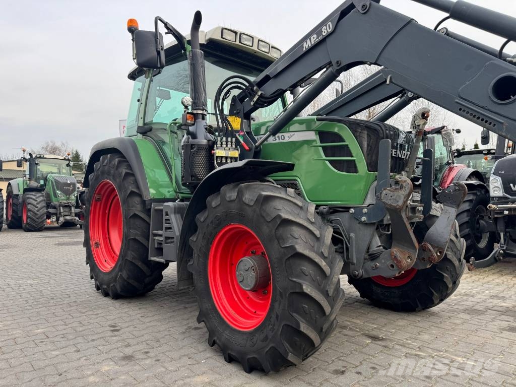 Fendt 310 Vario TMS + MANIP MP-80 Tractors