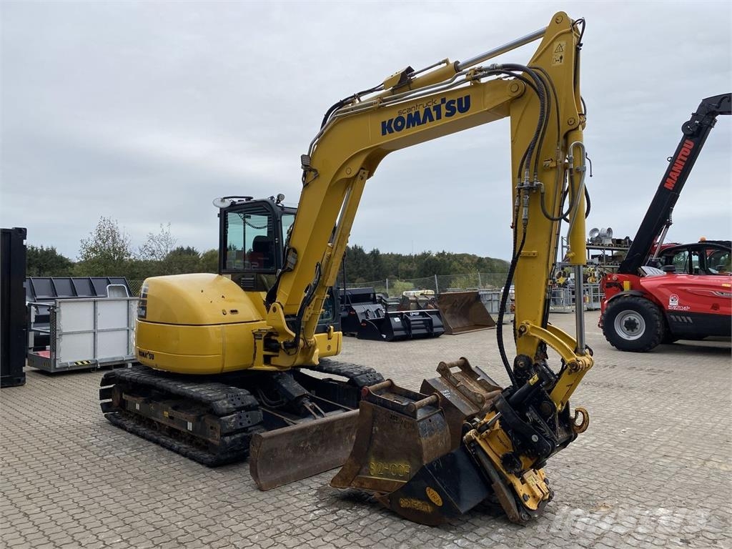 Komatsu PC80MR-5 Excavadoras de ruedas